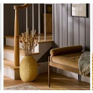 Threshold studio mcghy elephant woven  vase